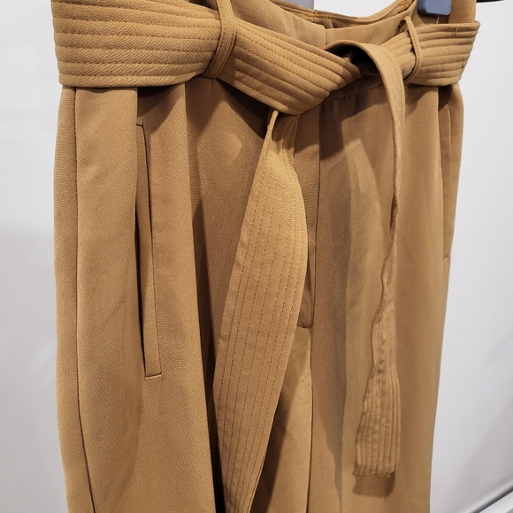 Seed belted highwaist tailored pants - Picture 4 of 8